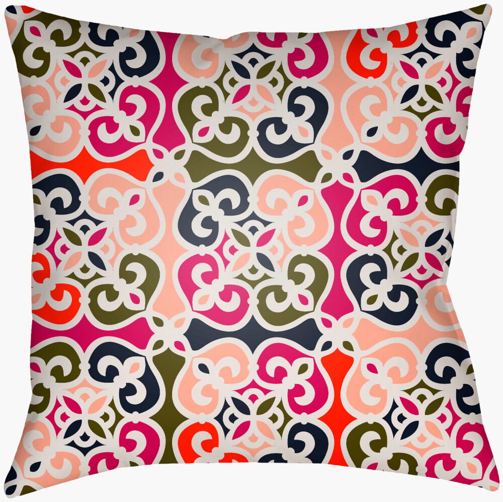 Lolita Accent Pillow, Decorative Pillow by Surya, 16" length x 16" width