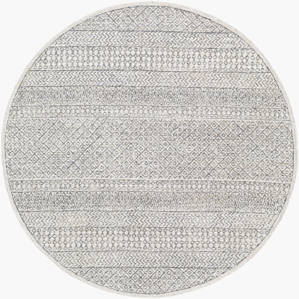 Maroc Handmade Rug, by Surya, 6' length x 6' width