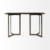 Shale III 50L x 20W Black Live-Edge Slate and Iron Console Table thumbnail 4