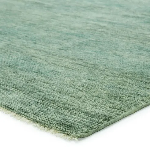 Jaipur Living Origin SAG08 Handknotted Solid Teal and Green Area Rug (6