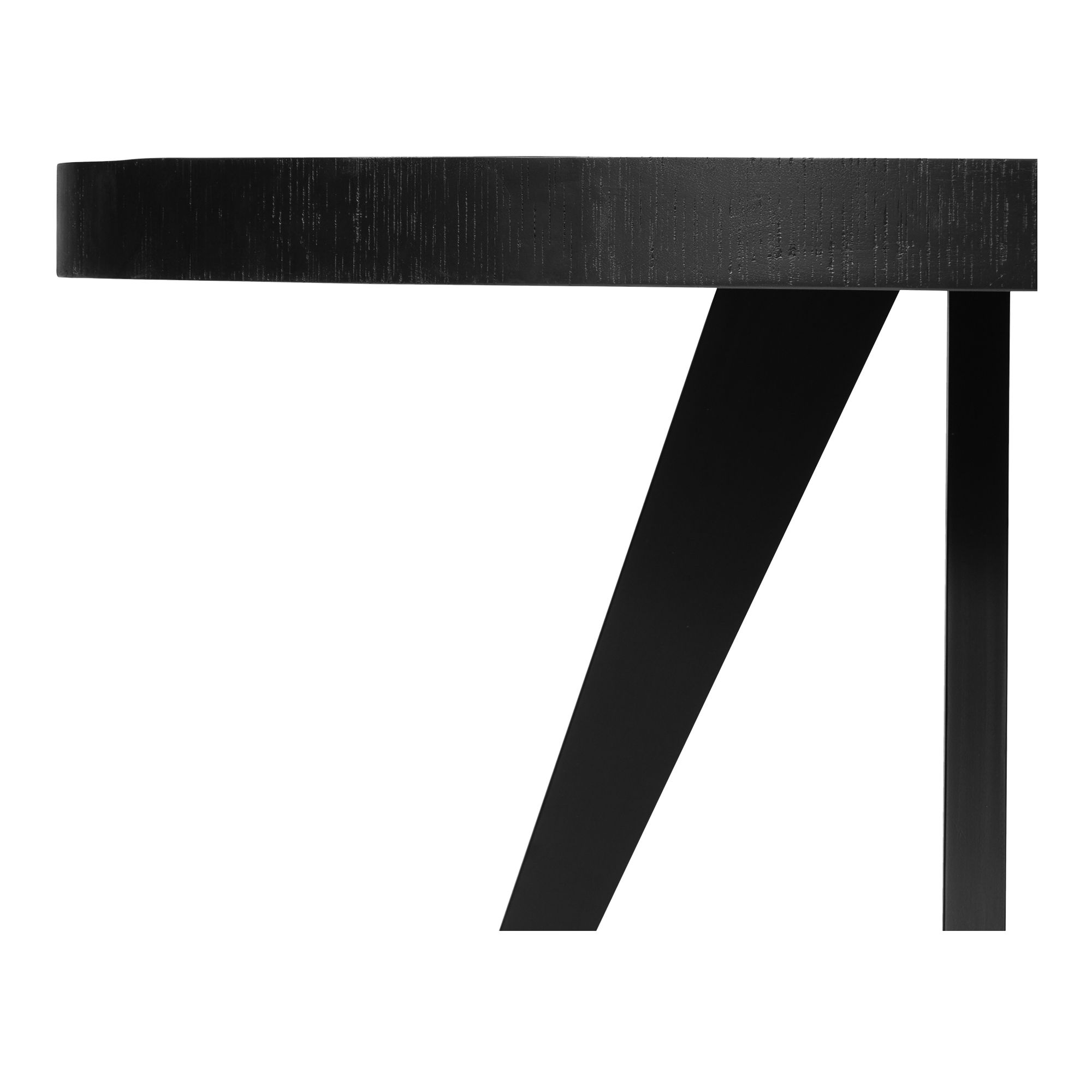 Parq Round Dining Table Black large image 