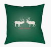 Reindeer Accent Pillow, Decorative Pillow by Surya, 18" length x 18" width thumbnail