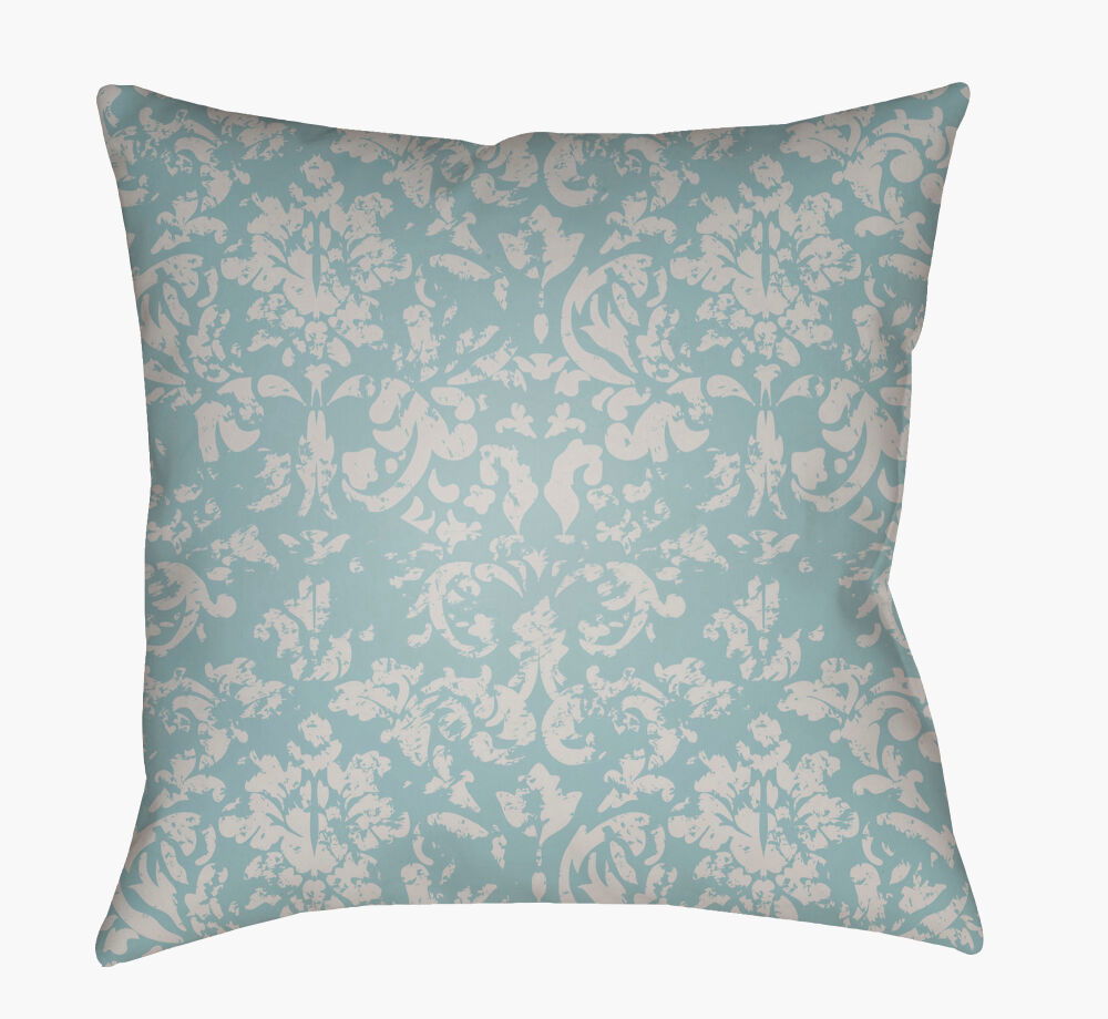 Moody Damask Accent Pillow, Decorative Pillow by Surya, 20" length x 20" width