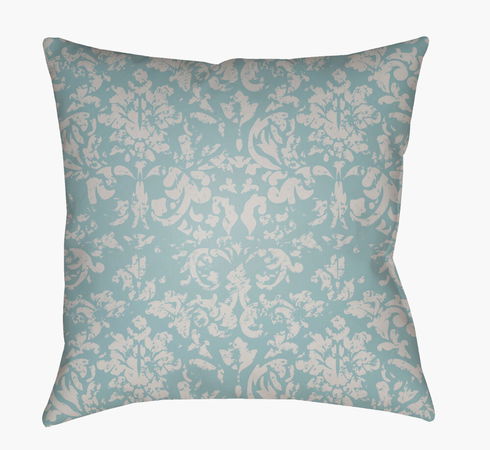 Moody Damask Accent Pillow