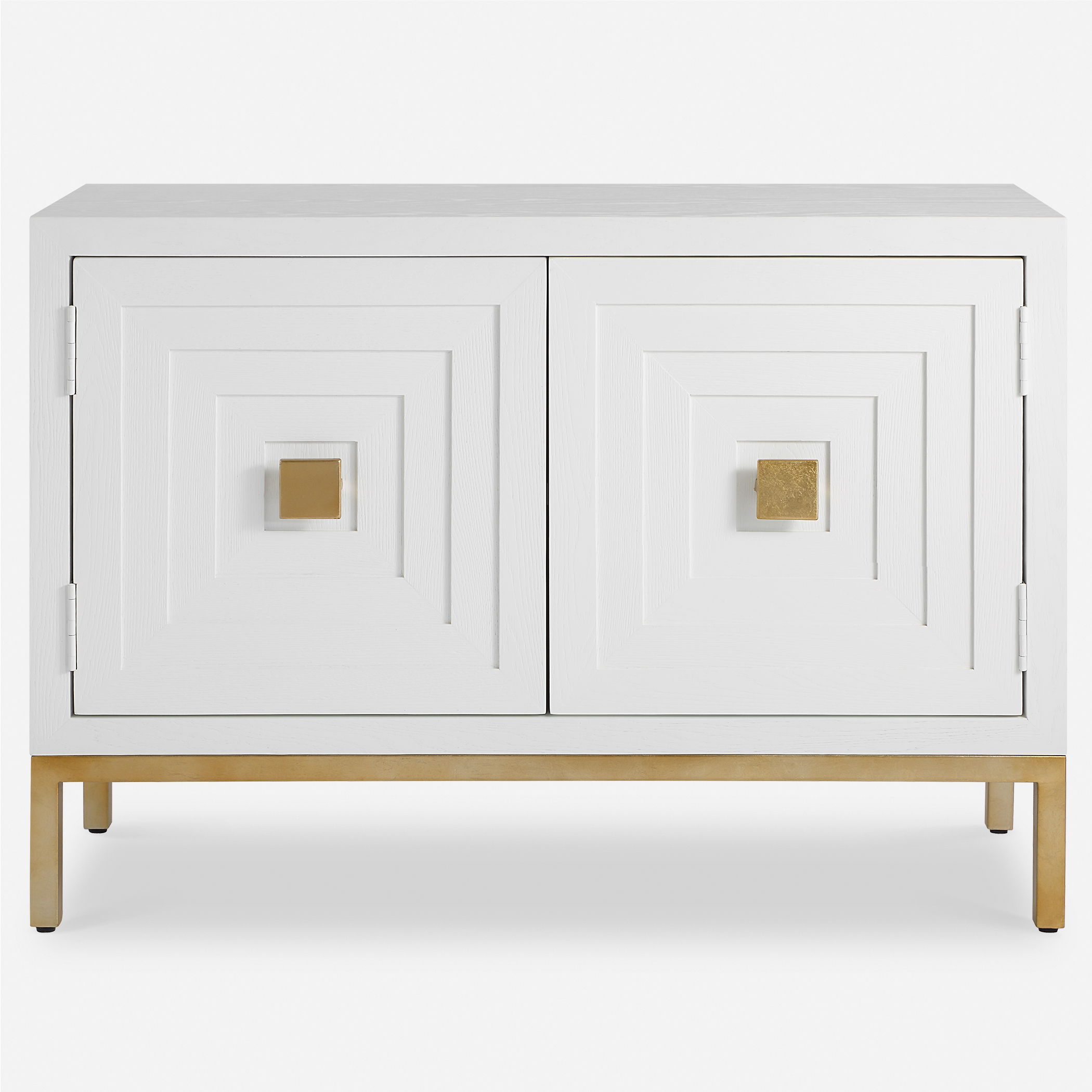 Aiken White 2 Door Cabinet large image 