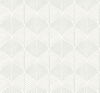 Palm Thatch White & Grey Wallpaper thumbnail 0