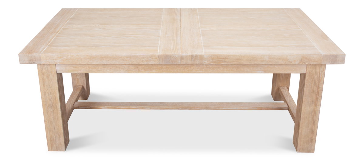 Bauhaus Dining Table, by Sarreid, 3'3" length x 9'2" width x 2'6" height View 6