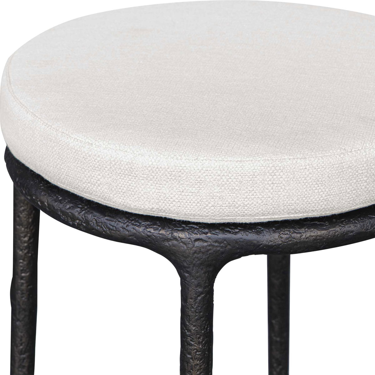 Thayer Outdoor Bar Stool, Outdoor Stool by Uttermost, 1'8" width x 2'7" height x 1'8" depth View 6