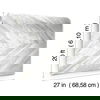 Carrara Horizontal White Peel & Stick Wallpaper thumbnail 4