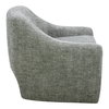 Kenzie Accent Chair Slated Moss, by Moe's Home, 33.75" width x 29.25" height x 31" depth thumbnail 3