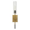 Telesto 1 Light Brass Sconce, by Uttermost, 4.5" width x 22" height x 6.75" depth thumbnail 3
