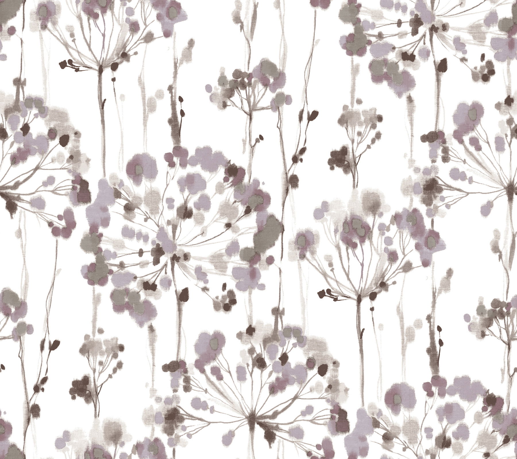Flourish Purple Wallpaper large image 