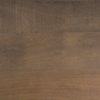 Araxi 95'L x 41'W Rectangular Trestle Dining Table | Brown Wood & Black Metal | Seats 8-10, by Mercana, 95" length x 41" width x 30" height thumbnail 3