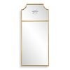Caddington Tall Brass Mirror thumbnail 0