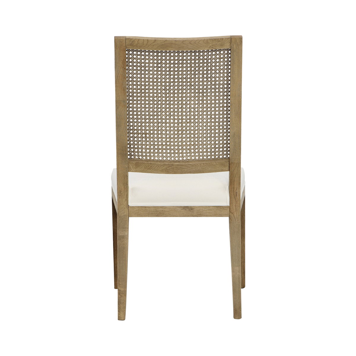 Norton Dining Chair Set of 2 Grey, by Dovetail, 20" width x 39" height x 25.5" depth View 4