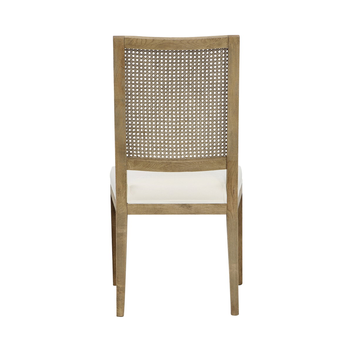Norton Dining Chair Set of 2 Grey, by Dovetail, 20.5" width x 38.75" height x 25.5" depth View 4