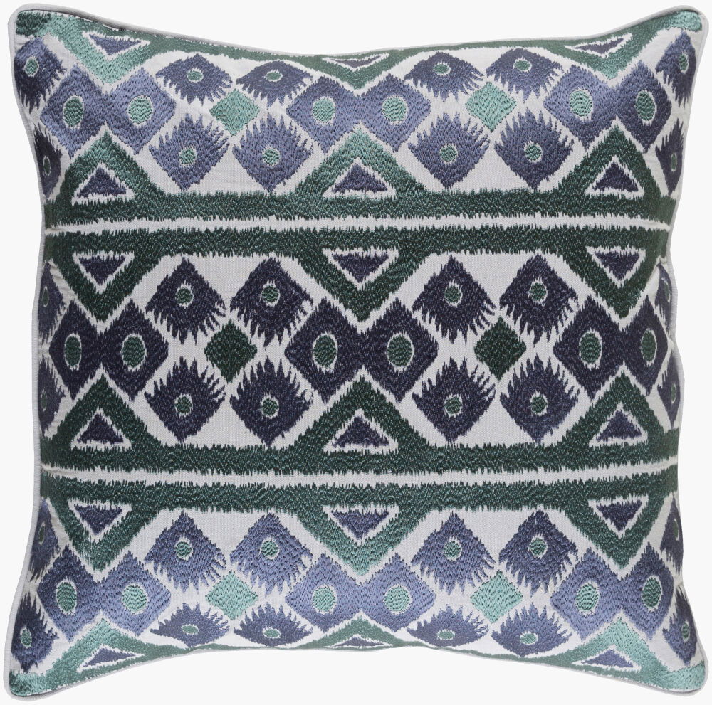 Morowa Accent Pillow, Decorative Pillow by Surya, 18" length x 18" width