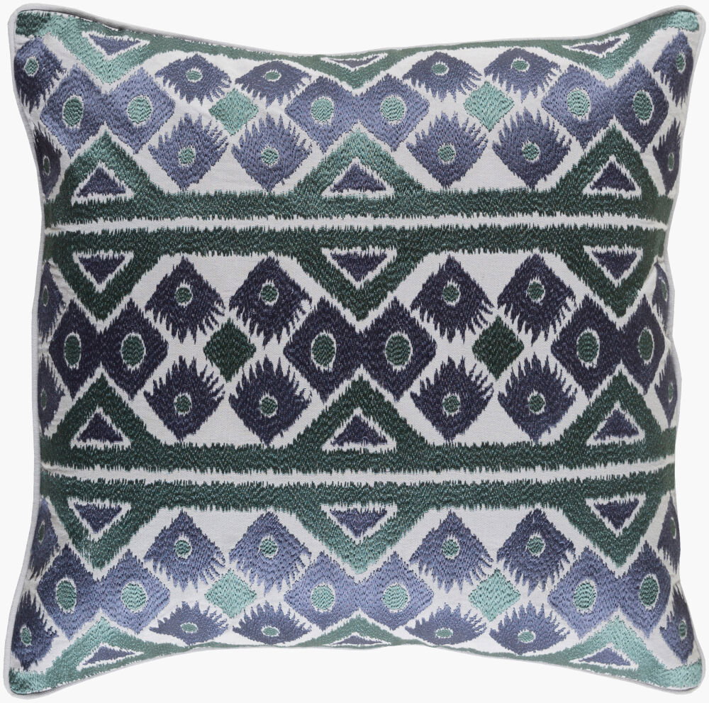 Morowa Accent Pillow, Decorative Pillow by Surya, 18" length x 18" width
