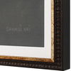 Florals On Black Framed Prints, Set/4 thumbnail 5