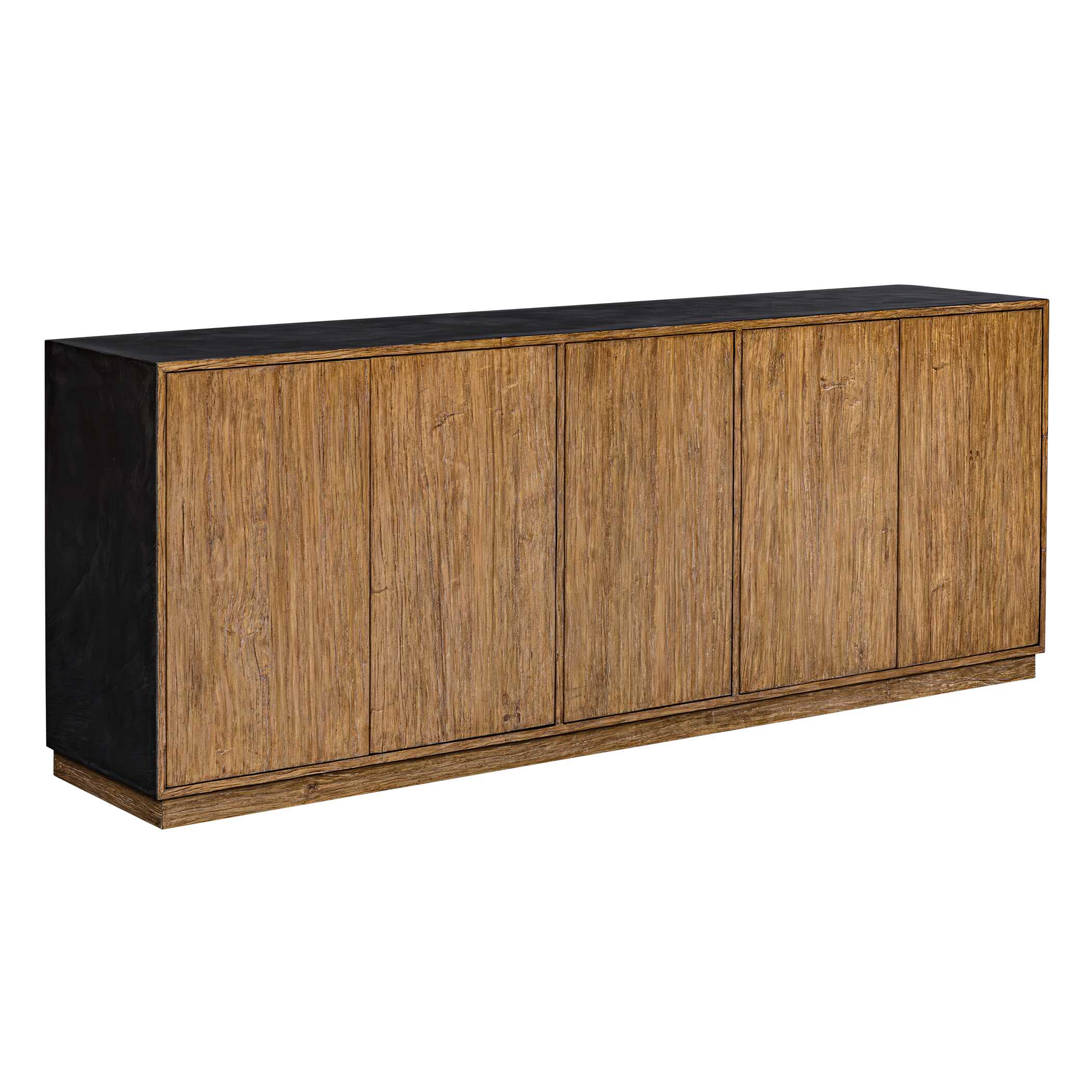Kelvin 5 Door Wood Media Console large image 