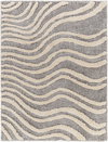 Hudson Shag Machine Woven Rug, by Surya, 1'3.75" length x 1'3.75" width thumbnail