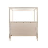 Marcellina Bed King Whitewash, by Dovetail, 81.7" width x 90" height x 87.3" depth thumbnail 5