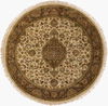 Taj Mahal Handmade Rug, by Surya, 8' length x 8' width thumbnail