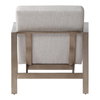 Wills Contemporary Accent Chair, by Uttermost, 30" width x 30" height x 31" depth thumbnail 6
