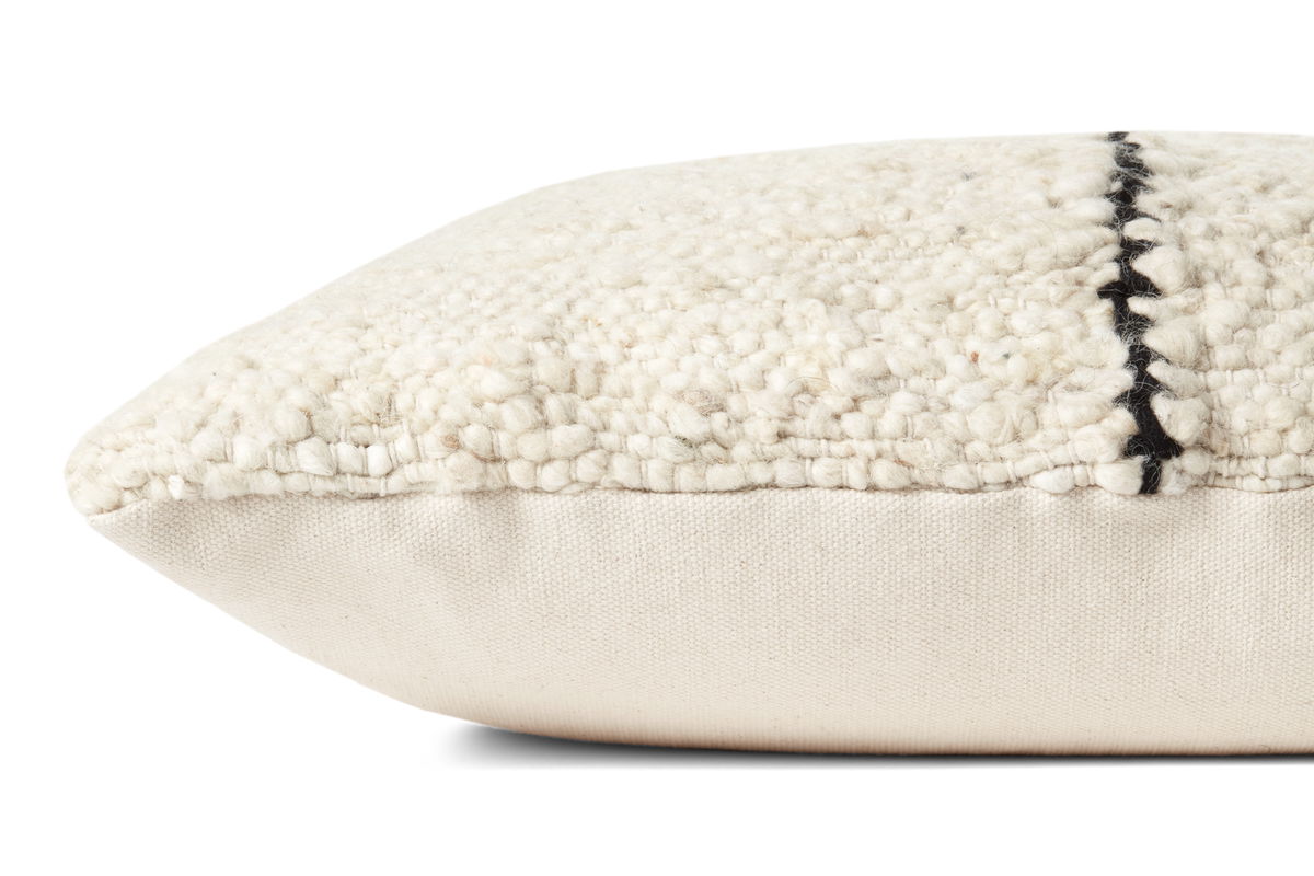 Amber Lewis x Loloi Carla Pillow, Decorative Pillow, 22" length x 22" width View 4