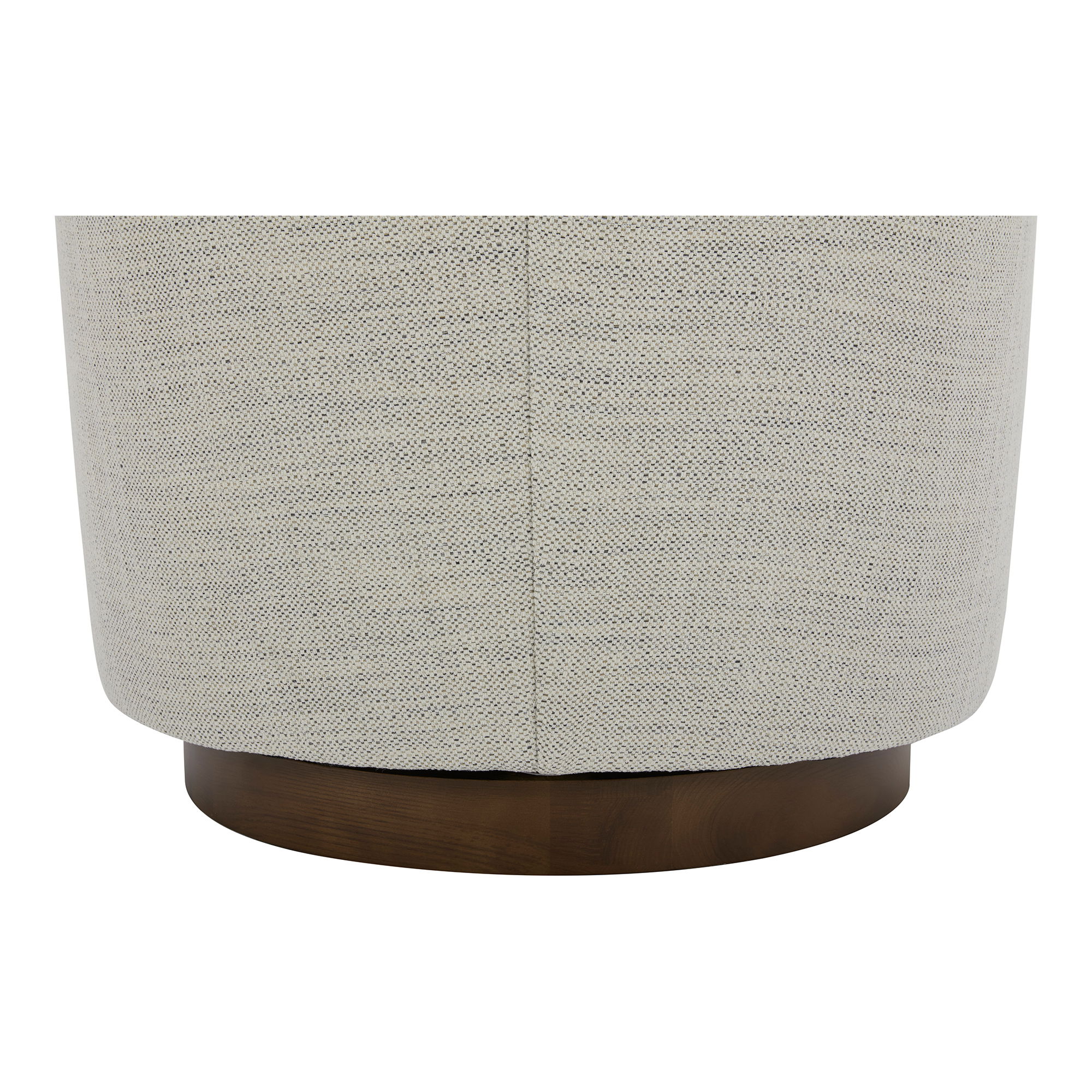 Oscy Swivel Chair Splashed White, Accent Chair by Moe's Home, 31" width x 28" height x 31" depth View 10