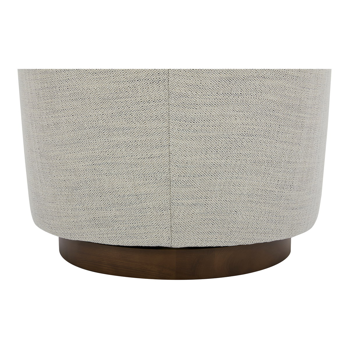Oscy Swivel Chair Splashed White, Accent Chair by Moe's Home, 31" width x 28" height x 31" depth View 10