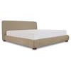 Beau Queen Storage Bed Warm Beige, by Moe's Home, 5'11" width x 3'3.37" height x 7'9.3" depth thumbnail 2