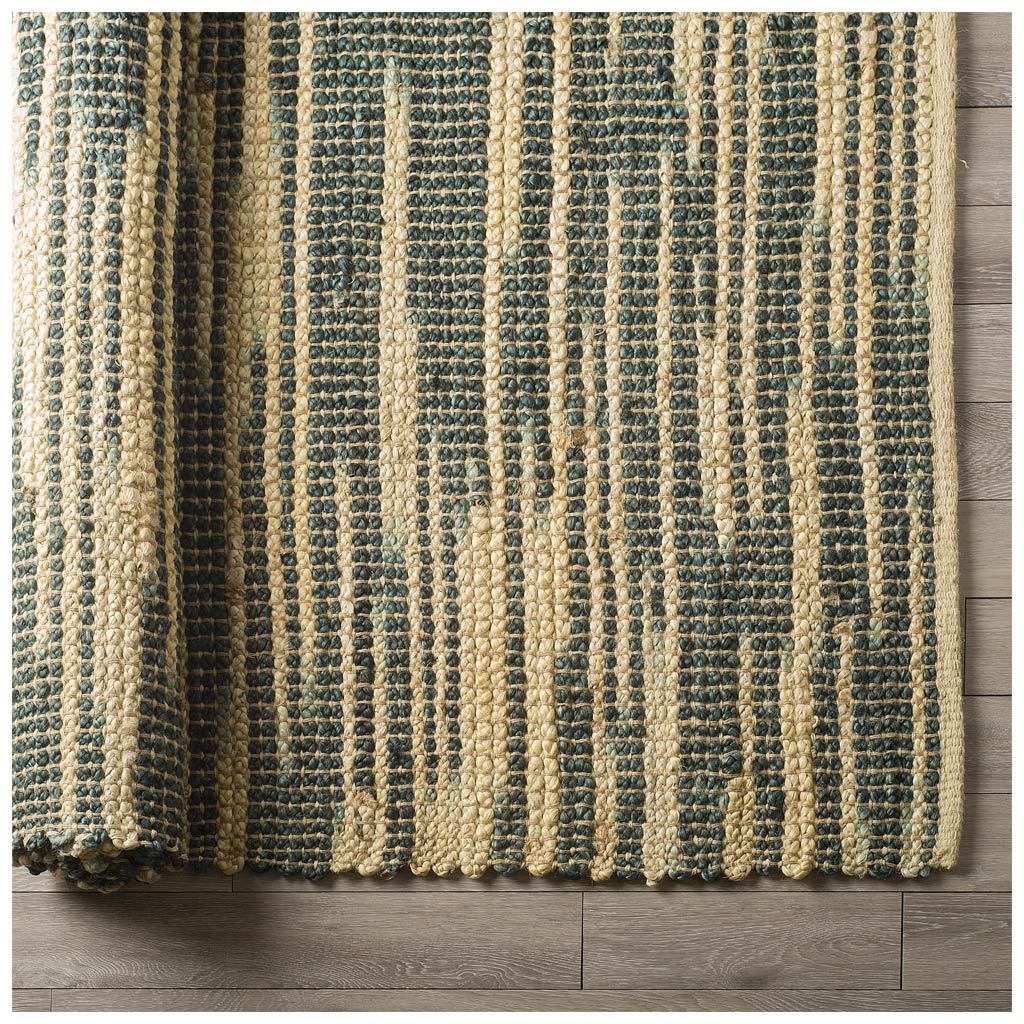 Deakin 8 x 10 Multi-Colored Jute Hand Woven Rug, by Mercana, 9'10.9" length x 7'10.88" width x 0.24" height View 1
