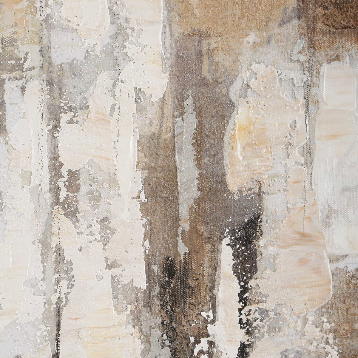 Time To Time Hand Painted Abstract Art, by Uttermost, 50" width x 50" height x 2" depth View 3