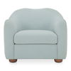 Bria Accent Chair Light Blue, by Moe's Home, 34.6" width x 29.6" height x 33.5" depth thumbnail 1