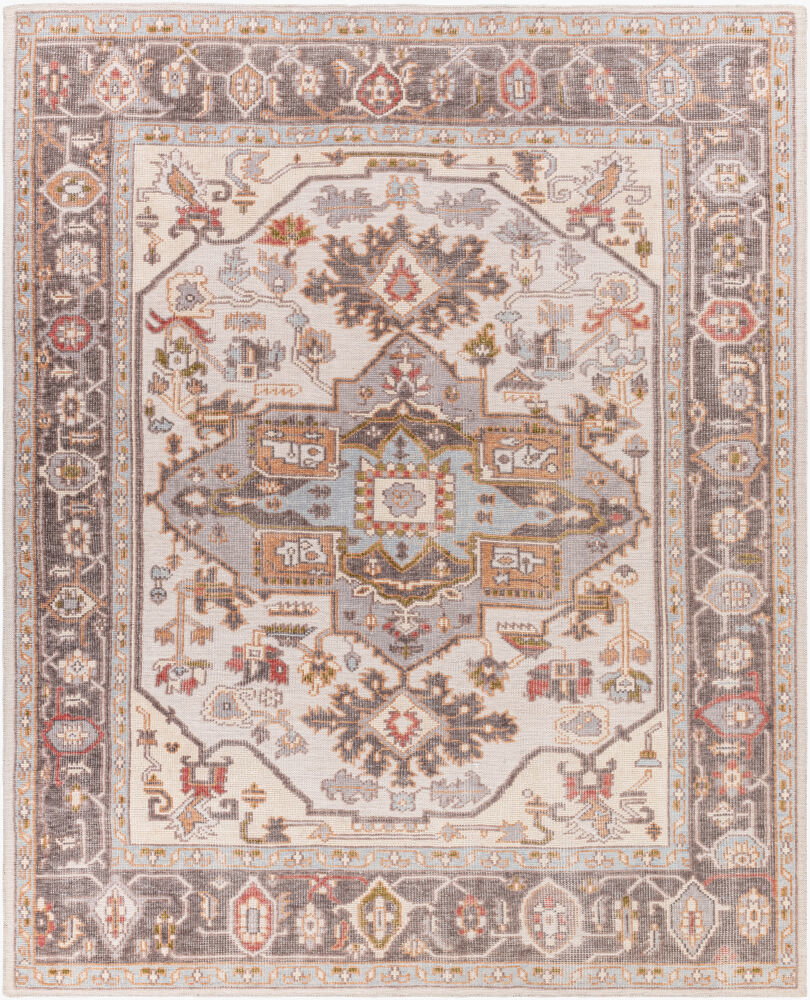 Revere Handmade Rug, by Surya, 1'6" length x 1'6" width