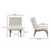 Arlo Accent Chair Off White thumbnail 7