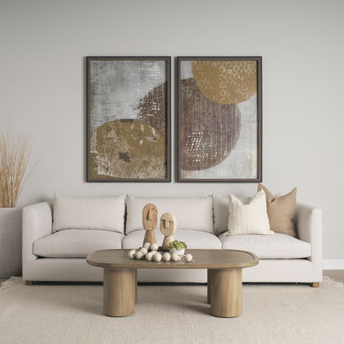 Ivan Large Wooden Head Sculpture