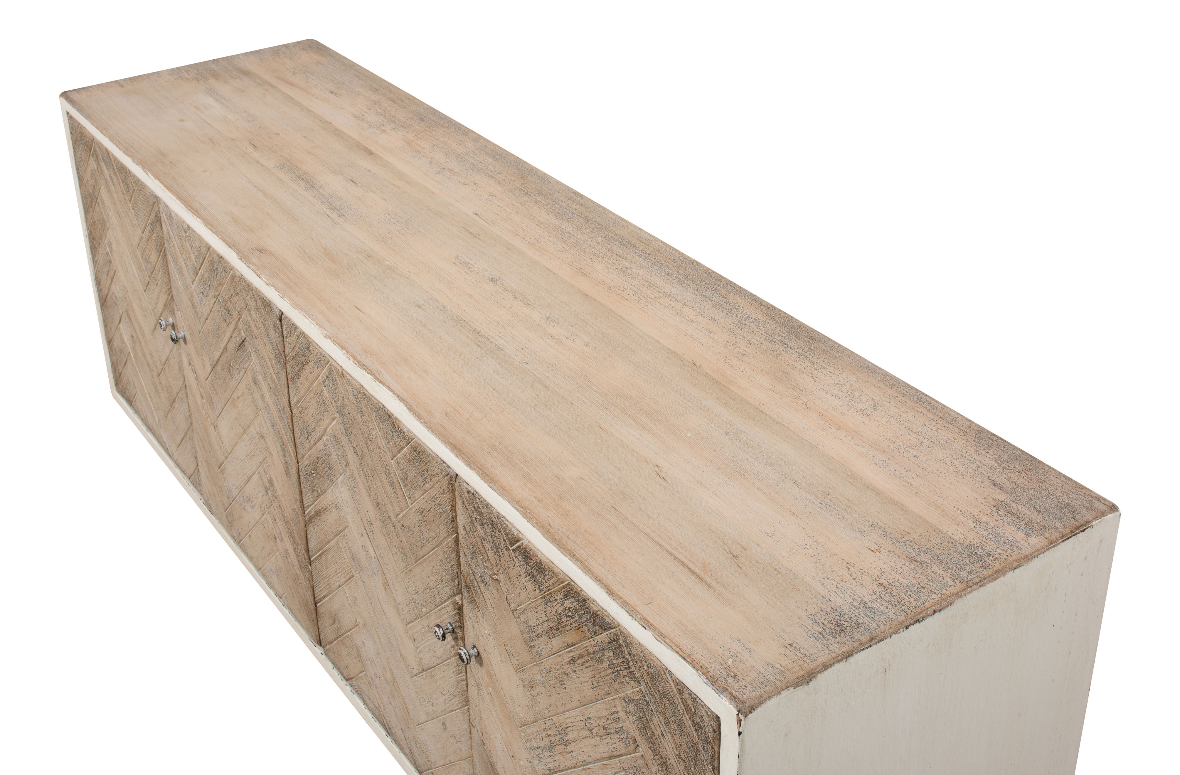 Amalia Tv Stand  Antique White large image 