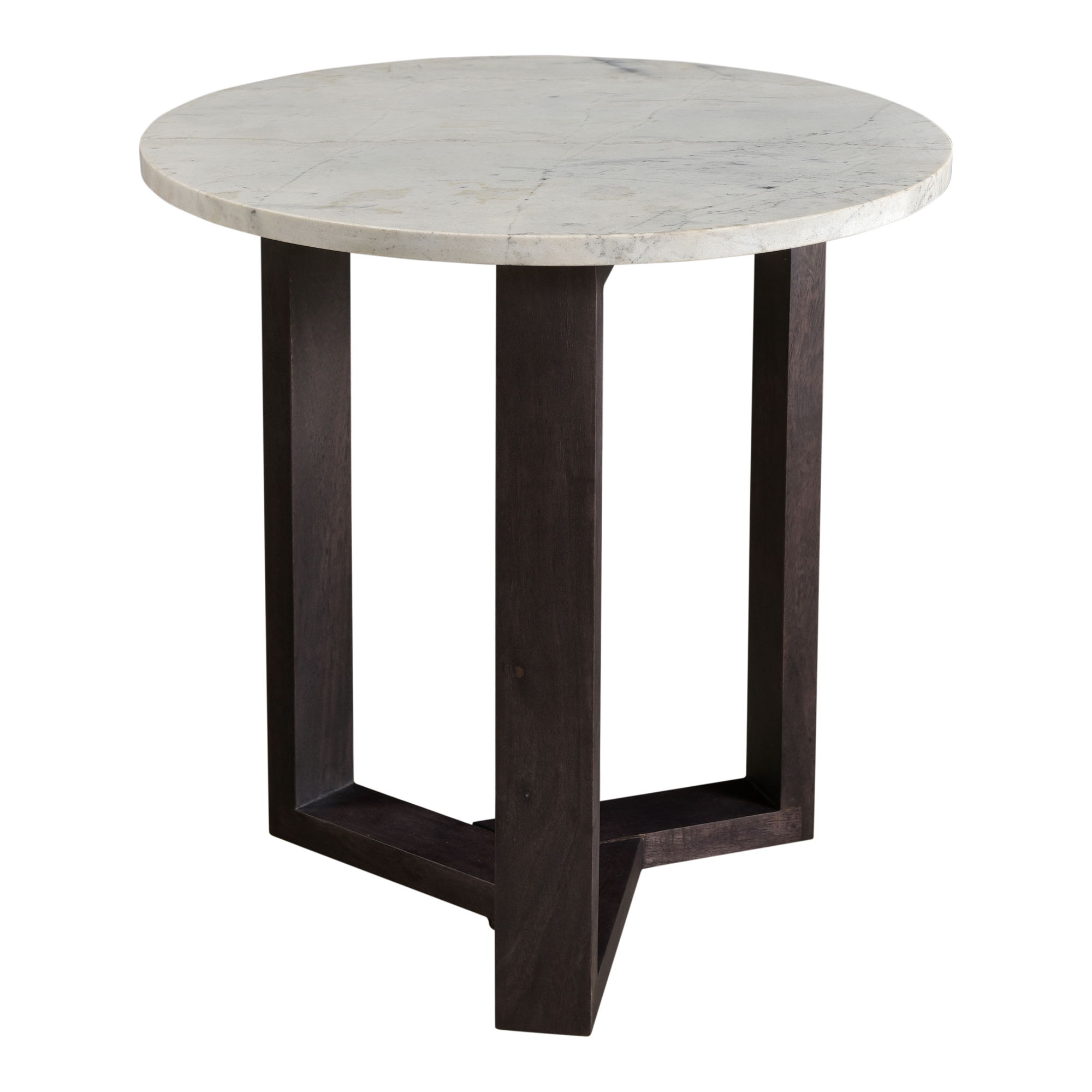 Jinxx Side Table Charcoal Grey, Side & End Table by Moe's Home, 20" width x 20.5" height x 20" depth View 3