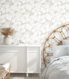 Hibiscus Arboretum Cream Wallpaper thumbnail 2