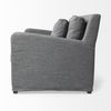 Denly III 38 X 38.25 X 34.5 Castlerock Gray Slipcover Upholstered Arm Chair, Accent Chair by Mercana, 38" length x 38.25" width x 34.5" height thumbnail 4