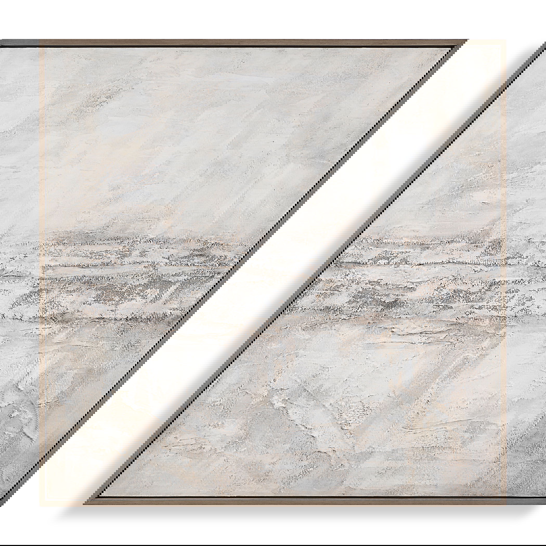 Desert Oasis Abstract Canvas Art large image 
