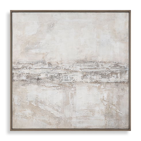 Desert Oasis Abstract Canvas Art