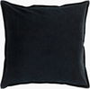 Cotton Velvet Accent Pillow, Decorative Pillow by Surya, 18" length x 18" width thumbnail