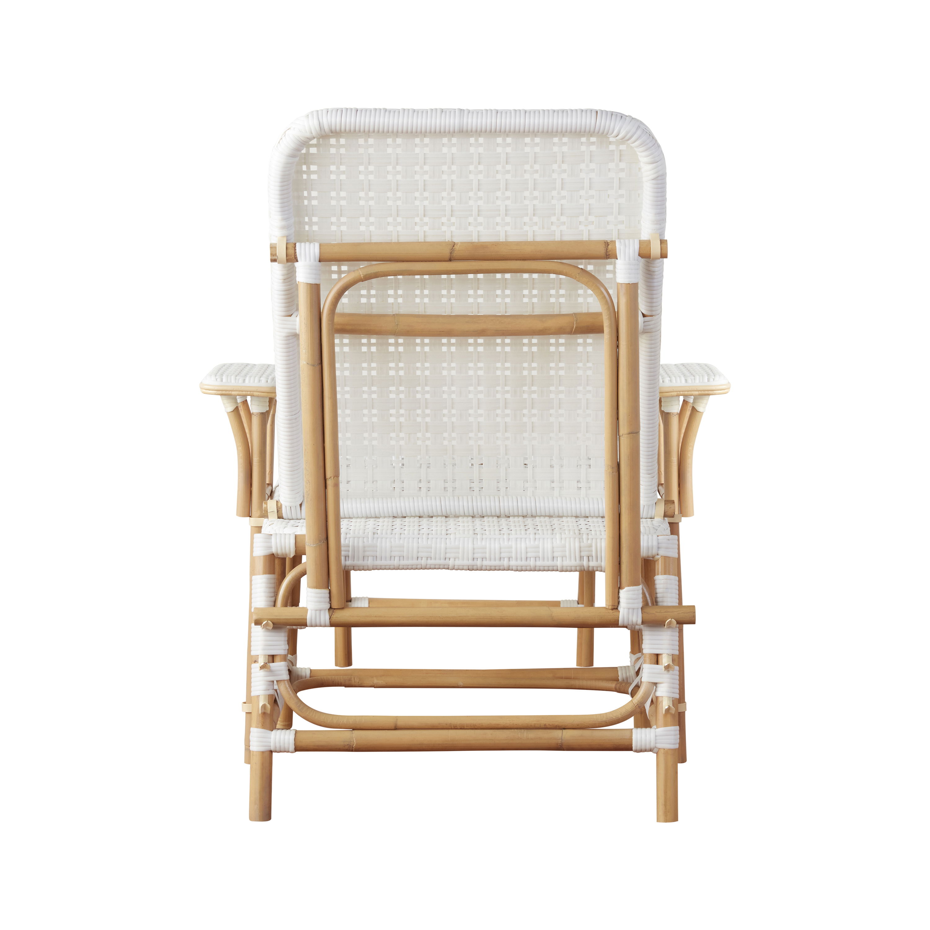 Flore Outdoor Chaise Lounge, Chaise Lounges & Daybed by Woven, 32" width x 39" height x 66" depth View 3