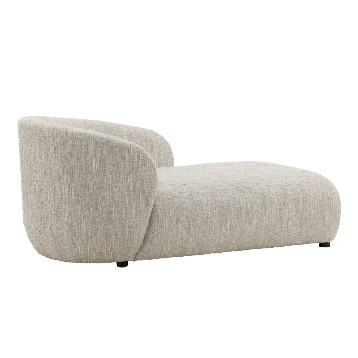 Romy Chaise Beige, Chaise Lounges & Daybed by Dovetail, 34" width x 29" height x 64.5" depth View 1