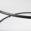 Arlo  Set of 2 Brown Wood and Glass with Black Metal Coffee Tables thumbnail 8