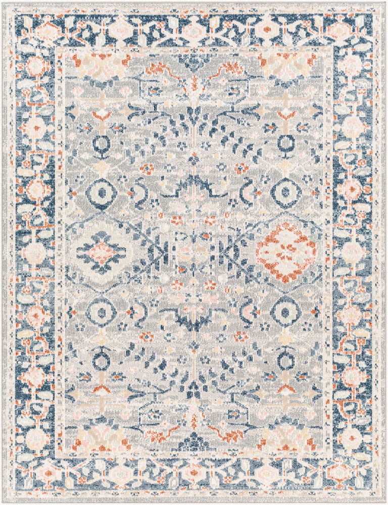 Santana Machine Woven Rug, by Surya, 3'9.28" length x 2'1.98" width