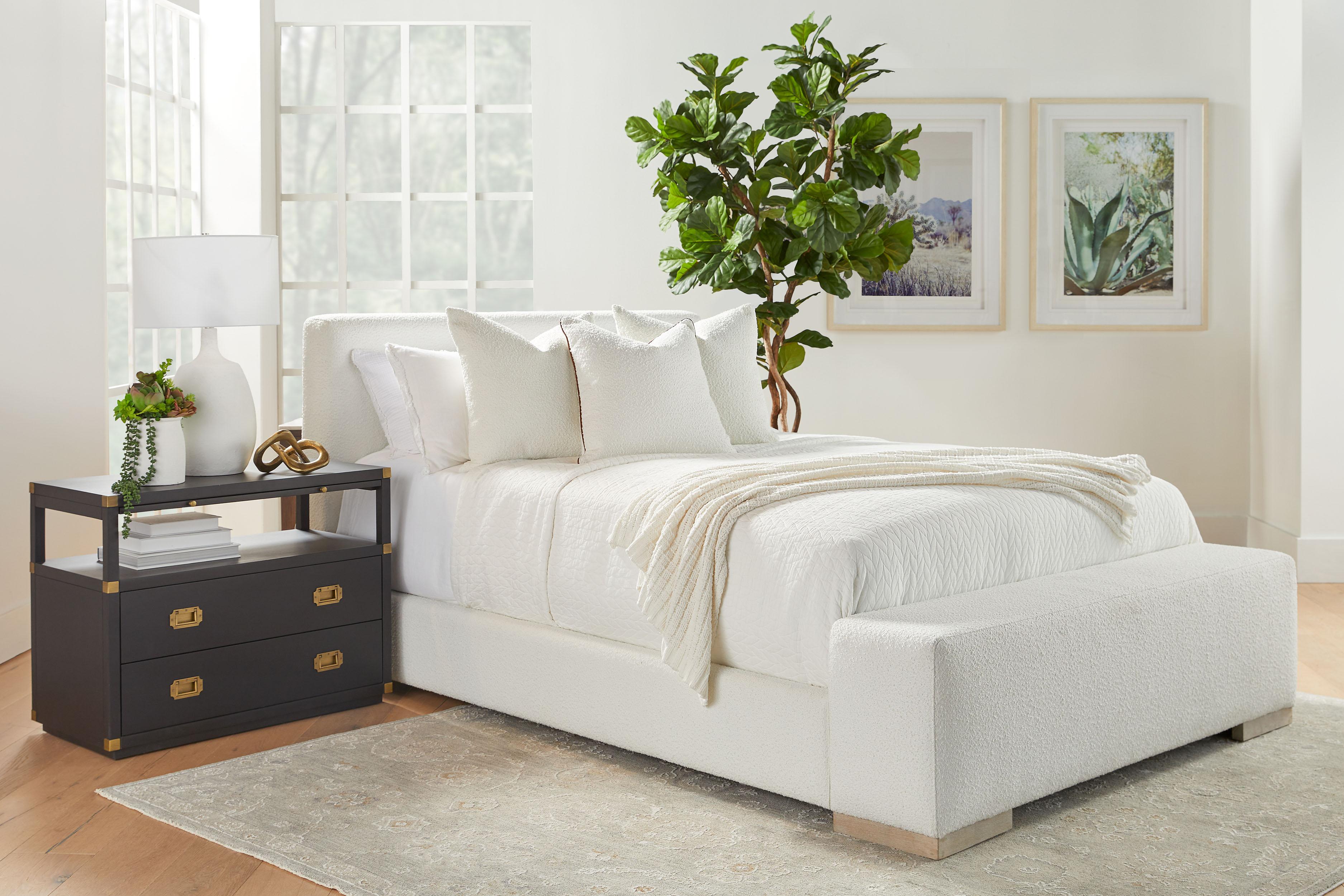 Warren Cal King Bed, by Essentials for Living, 78.5" width x 44.5" height x 103" depth View 16